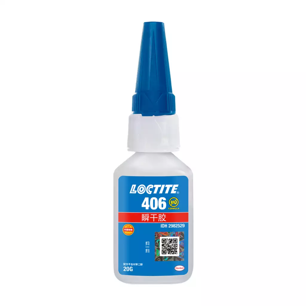 乐泰LOCTITE 406 金属塑料通用瞬干胶 南昌赣州新余经销商现货
