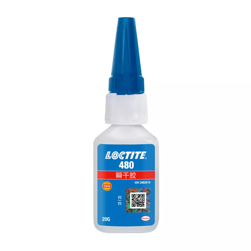 乐泰LOCTITE 480 耐冲击橡胶增强 · 黑色瞬干胶 南昌赣州新余经销商现货