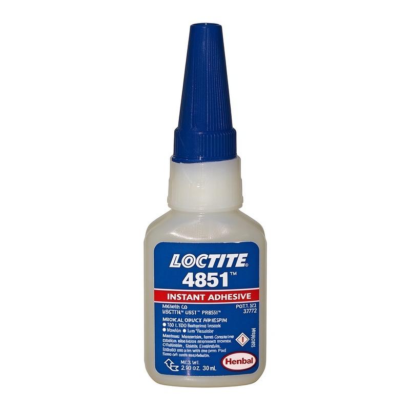乐泰LOCTITE 4851 工业级 · 柔性增韧瞬干胶 南昌赣州新余经销商现货